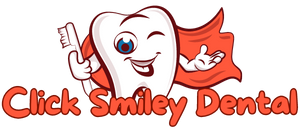 Click Smiley Dental Logo